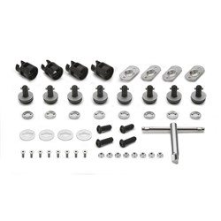 GIVI RAPID RELEASE KIT FOR PLO PANNIER FRAMES - TRIUMPH/HONDA