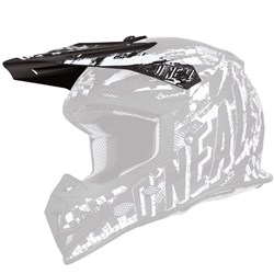 ONEAL 20 5SRS RIDER R/MENT PEAK BLK/WHT ADLT #