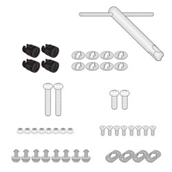 GIVI RAPID RELEASE KIT FOR PLO PANNIER FRAMES - HARLEY DAVIDSON PLO8400MK/PLO8400CAM