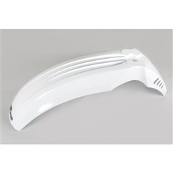 UFO HONDA FRONT FENDER XR600R 85-00 WHT