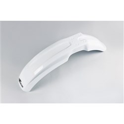 UFO UNIV FRONT FENDER 125CC UP WHT