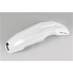 UFO SUPERMOTARD FRONT FENDER WHT