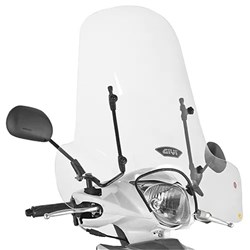 GIVI SCREEN ONLY - PIAGGIO/SUZUKI/SYM (NEEDS FITTING KIT)