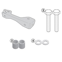 GIVI FITTING KIT FOR PLX1137