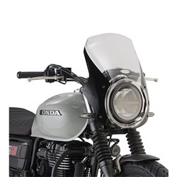 GIVI WINDSCREEN ONLY TRANSPARENT - HONDA GB350S 25- (NEEDS FITTING KIT A1212A)
