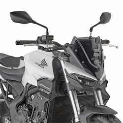 GIVI WINDSCREEN ONLY TRANSPARENT - HONDA CB750 HORNET 25- / CB1000 HORNET 25- (NEEDS FITTING KIT A1221A/A1215A)