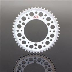RENTHAL TWINRING REAR SPROCKET SIL 49T (1540-520-49GPSI)