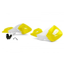 UFO HANDGUARDS ESCALADE (01-19 YEL/WHT)