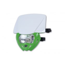 /UFO PANTHER HEADLIGHT BASE GRN / UPPER WHT
