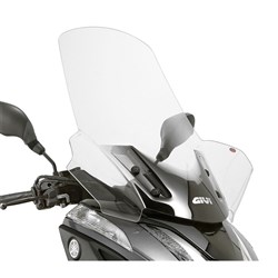 GIVI WINDSCREEN ONLY TRANSPARENT - YAMAHA TRICITY 125-155 14-24 (NEEDS FITTING KIT D2120KIT)