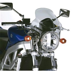GIVI WINDSCREEN ONLY SMOKED  - UNIVERSAL (NEEDS FITTING KIT A240A)  [ONC01] #