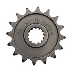 RENTHAL FRONT SPROCKET MX GROOVED 14T (258--420-14GP) /