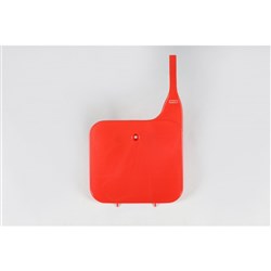 /UFO HONDA FRONT NO. PLATE CR125/250/500 87-94 (RED 88-89)
