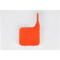 UFO HONDA FRONT NO. PLATE CR125/250/500 87-94 (RED 84-87/90-91)