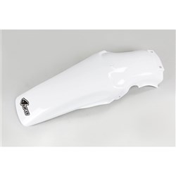 UFO HONDA REAR FENDER CR125 91-2 250 90-1 500 91 ON WHT