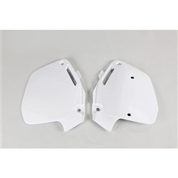 UFO HONDA SIDE PANELS CR125 91-92 CR250 90-91 500 91 WHT