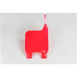 /UFO HONDA FRONT NO. PLATE CR125/250/500 90-94 RED