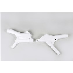 UFO HONDA FRAME GUARDS CR125 91-2 250 90-1 500 90-1 WHT