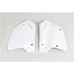 UFO HONDA SIDE PANELS CR125 93-94/CR250 92-94 WHT