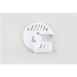 UFO HONDA FRONT DISC GUARD CR125-500 92-94 WHT