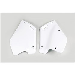 UFO HONDA SIDE PANELS CR125 95-97/250 95-96 WHT