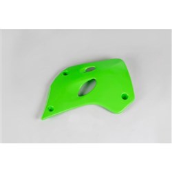 UFO KAWASAKI RADIATOR SHROUDS KX80 91-97 GRN