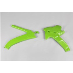 UFO KAWASAKI FRAME GUARDS KX125/250 94-98 GRN