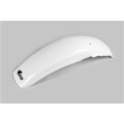 UFO YAMAHA REAR FENDER YZ125-490 86-90 WHT