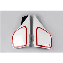 UFO YAMAHA SIDE PANELS TT600 88-92 WHT (WAS 2810045)