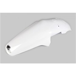 UFO YAMAHA REAR FENDER YZ125/250 91-92 WHT