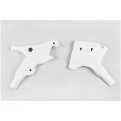 UFO YAMAHA FRAME GUARDS YZ125/250 91-92 WHT