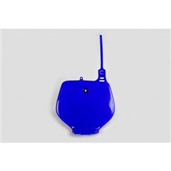 /UFO YAMAHA FRONT NO. PLATE YZ125/250 92-99 (REFLEX BLU)