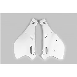 UFO YAMAHA SIDE PANELS YZ125/250 93-95 WHT