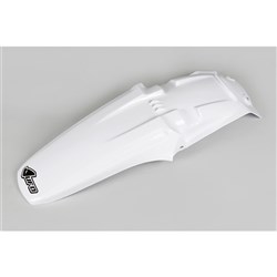 UFO YAMAHA REAR FENDER YZ125/250 93-95 WHT