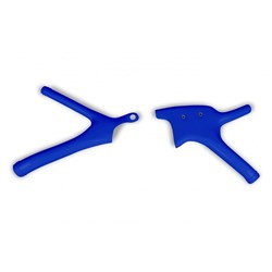 UFO YAMAHA FRAME GUARDS YZ125/250 93-01 (REFLEX BLU)