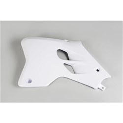 UFO YAMAHA RADIATOR SHROUDS YZ80 93-01 WHT