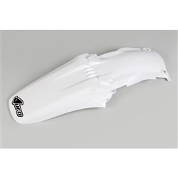 UFO YAMAHA REAR FENDER YZ80 93-01 WHT