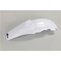 UFO YAMAHA REAR FENDER YZ125/250 96-01/YZF250/400/426 98-02 WHT