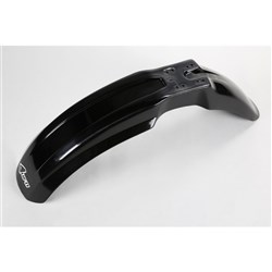 /UFO SUZUKI FRONT FENDER RM125/250 89-00 DRZ 400E 00-25 BLK