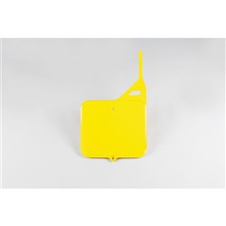 UFO SUZUKI FRONT NO. PLATE RM125/250 87-95 YEL