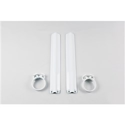 UFO SUZUKI FORK SLIDER PROTECTORS RM125/250 91 WHT