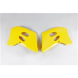UFO SUZUKI RADIATOR SHROUDS RM125/250 93-95 YEL