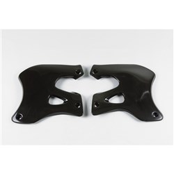 /UFO SUZUKI RADIATOR SHROUDS RM125/250 96-98 BLK