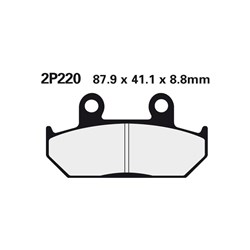 NISSIN BRAKE PADS 2P-220 SS 2P-220NS (FA124 / FDB452 / DP109) #