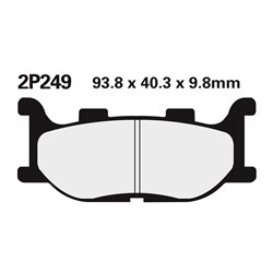 NISSIN BRAKE PADS 2P-249 NS/SS (FA199 / FDB2003 / DP421) #