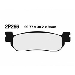 NISSIN BRAKE PADS 2P-266 NS (FA283 / FDB2083 / DP219) #