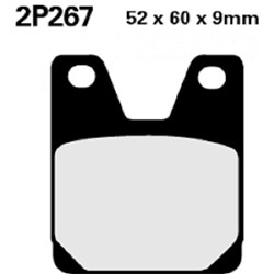 NISSIN BRAKE PADS 2P-267 ST SINT (FA267 / FDB2084 / DP419) #