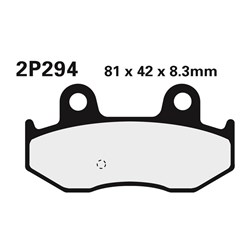 NISSIN BRAKE PADS 2P-294 ST SINT (SFA412 / FDB2173 / DP920) #