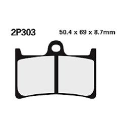 NISSIN BRAKE PADS 2P-303 ST SINT (FA380 / FDB605 / SPD418) #