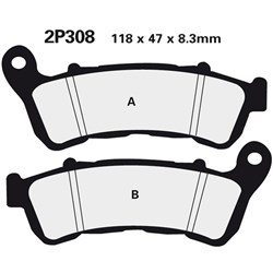 NISSIN BRAKE PADS 2P-308ST / 2P-307ST (FA388 / DP954 #